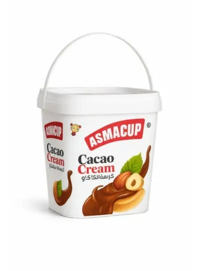 ASMACUP Chocolate Hazelnut premium Spread free of hydrogenated oils 900 Gm - Image 1